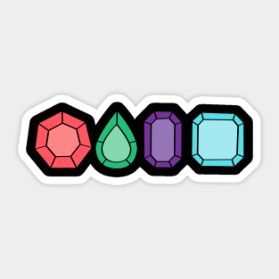 Gem Stones Sticker